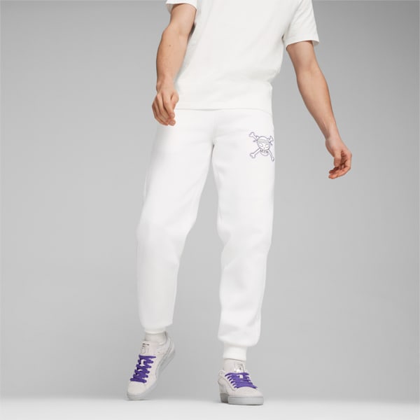 Pantalon T7 PUMA x One Piece, PUMA White, extralarge