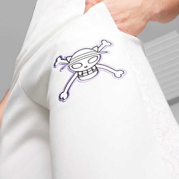PUMA x ONE PIECE Men's T7 Pants, PUMA White, extralarge-IND
