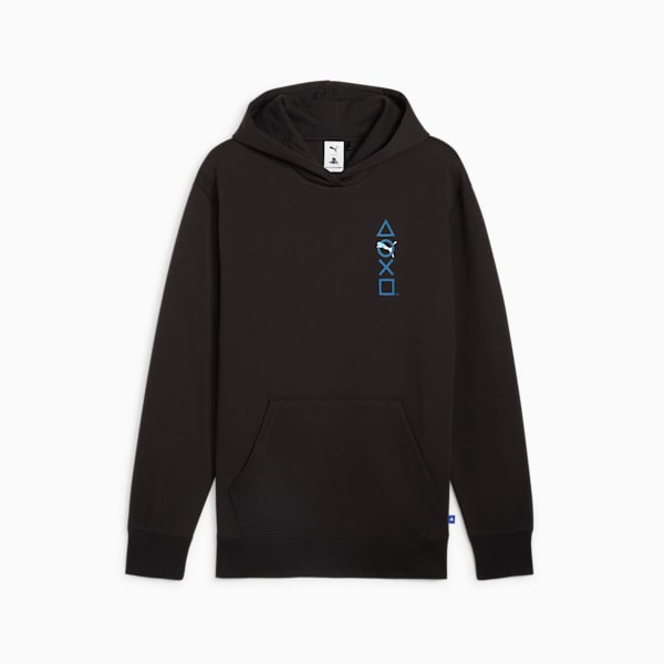 Sudadera con capucha para hombre PUMA x PLAYSTATION®, PUMA Black, extralarge