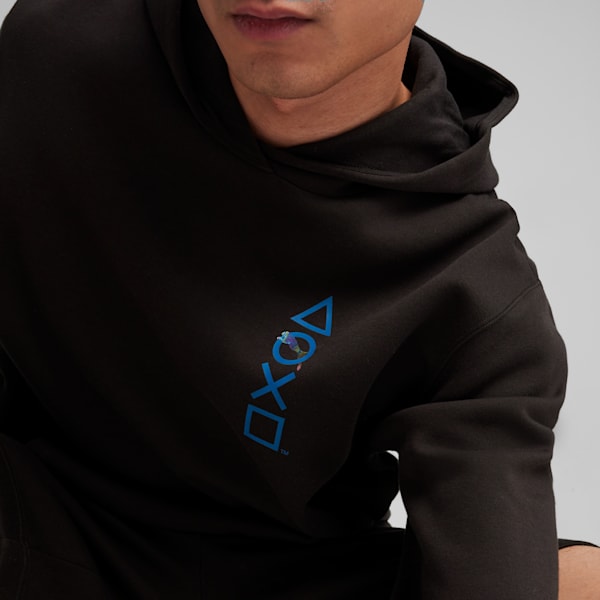 PUMA x PLAYSTATION Men's Hoodie, PUMA Black, extralarge-IND