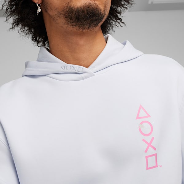 PUMA x PLAYSTATION® Men's Hoodie, Silver Mist, extralarge