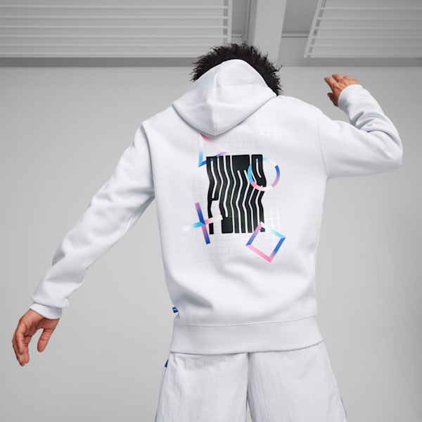 PUMA x PLAYSTATION® Men's Hoodie, Silver Mist, extralarge