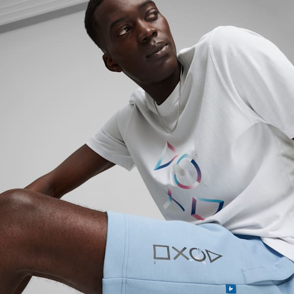 PUMA x PLAYSTATION Men's Shorts, Zen Blue, extralarge-IND