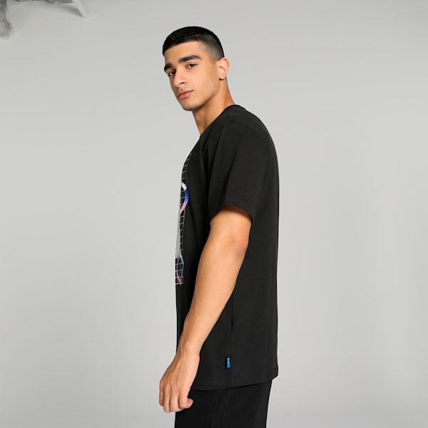 PUMA x PLAYSTATION Men's T-shirt, PUMA Black, extralarge-IND