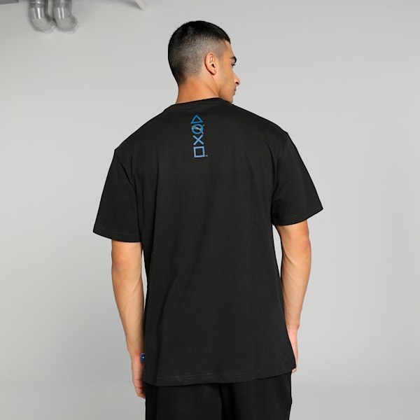 PUMA x PLAYSTATION Men's T-shirt, PUMA Black, extralarge-IND