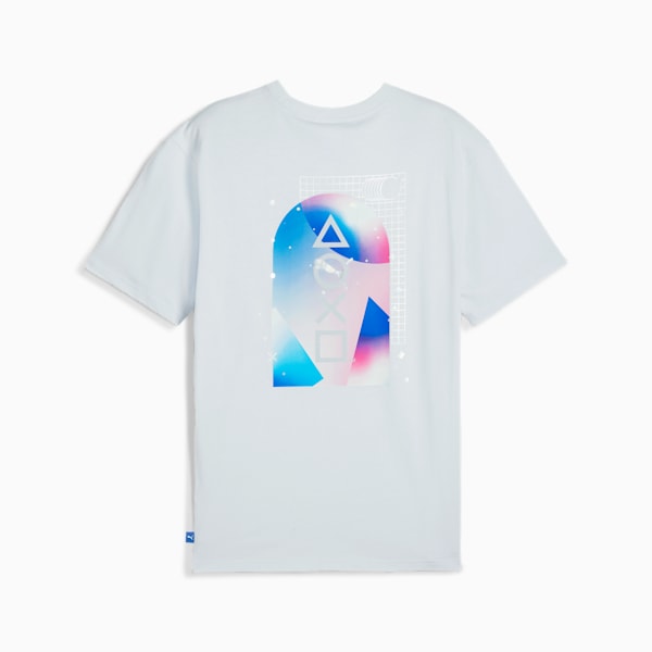 メンズ PUMA x PlayStation エレベーテッド 半袖 Tシャツ, Silver Mist, extralarge-JPN