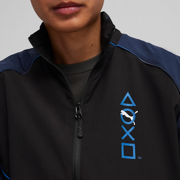 PUMA x PLAYSTATION Men's Jacket, PUMA Black, extralarge-IND