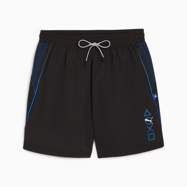 PUMA x PLAYSTATION Men's Shorts, PUMA Black, extralarge-IND