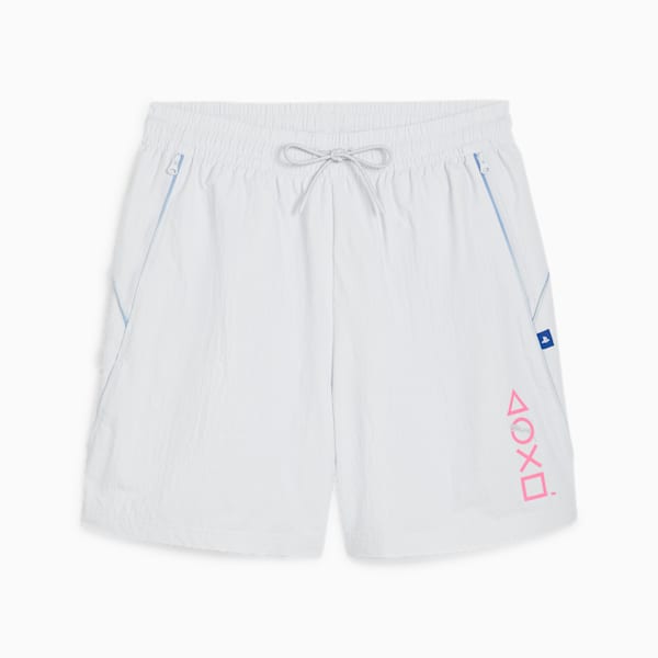 PUMA x PLAYSTATION® Men's Shorts, Silver Mist, extralarge