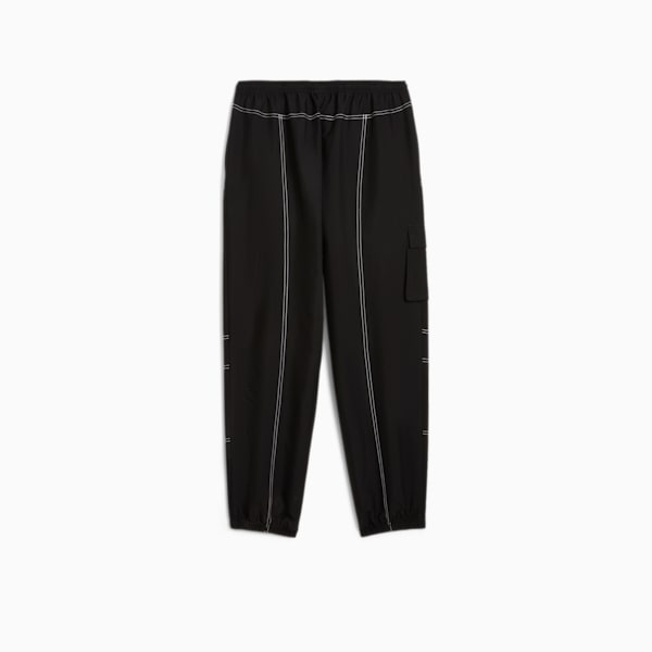 PUMA x X-GIRL Women's Cargo Pants, PUMA Black, extralarge-IND