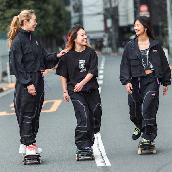 PUMA公式】ウィメンズ PUMA x X-girl AOP クロップドトップ