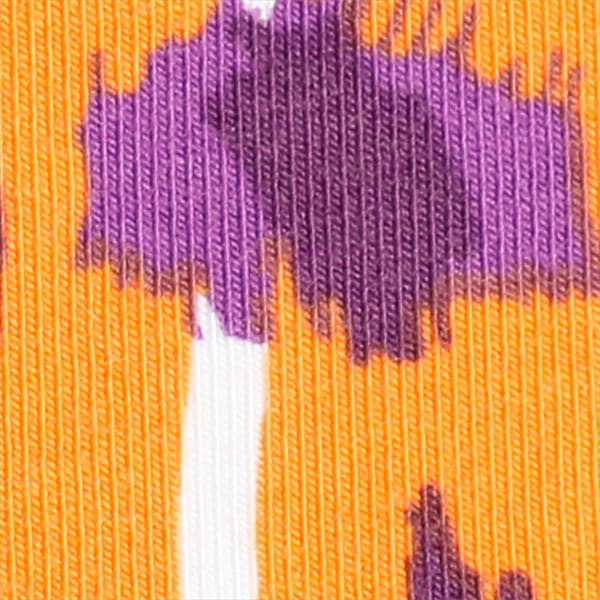 PUMA x X-GIRL Women’s Graffiti Print Crop Top, Clementine, extralarge-IND