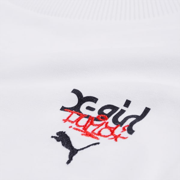 PUMA x X-GIRL Women’s Graffiti Graphic T-shirt, PUMA White, extralarge-IND