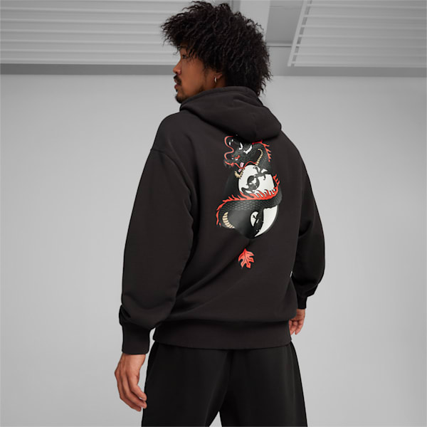 PUMA x STAPLE Men's Hoodie I, PUMA Black, extralarge