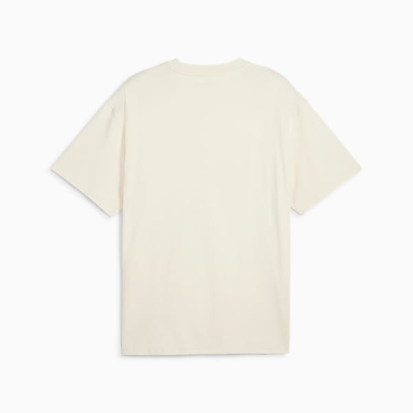 Playera para hombre PUMA HOOPS Showtime, Alpine Snow, extralarge
