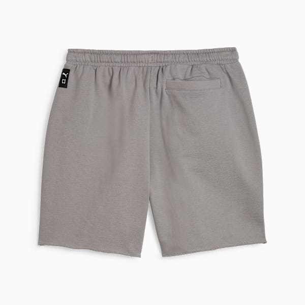 Short de basketball en tissu éponge SHOWTIME PUMA HOOPS, homme, Stormy Slate, extralarge