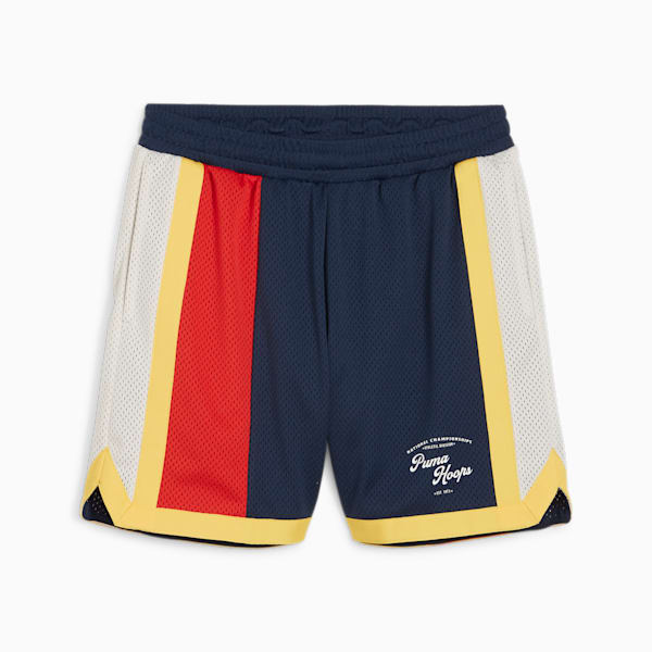 Shorts de básquetbol en tejido de malla para hombre Showtime, Club Navy, extralarge