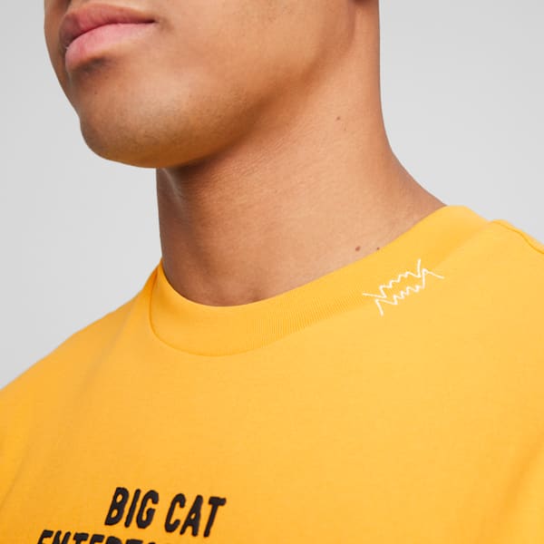 Red blue and yellow puma shirt discount