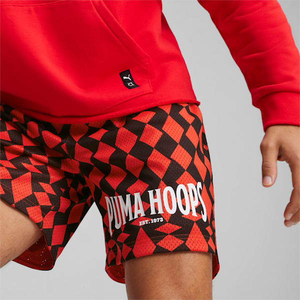 Big Joker Men's Basketball Shorts, For All Time Red-AOP, extralarge-IND