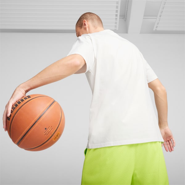 メンズ バスケットボール HOOPS エクセレンス 半袖 Tシャツ, PUMA White, extralarge-IND