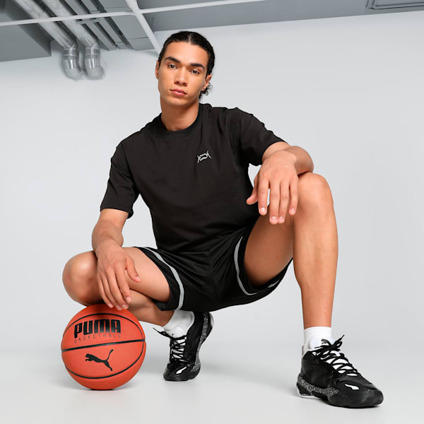 Jaws EMB Core Men's Basketball Tee, PUMA Black, extralarge-IND