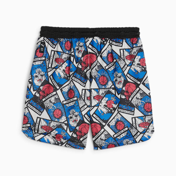 In Your Cards Men's Basketball Shorts, Alpine Snow-AOP, extralarge-IND