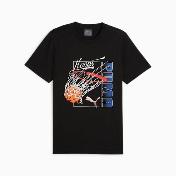 Swished Men's Basketball T-shirt, PUMA Black, extralarge-IND