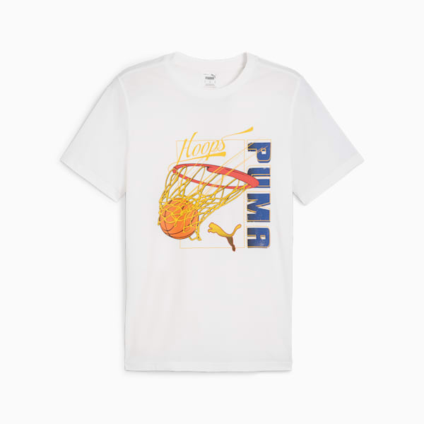 メンズ バスケットボール スウィッシュ 半袖 Tシャツ, PUMA White, extralarge-JPN