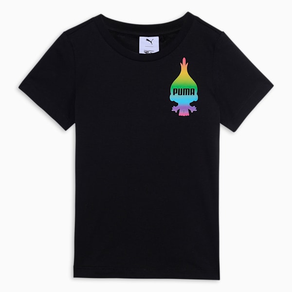 PUMA x TROLLS Kids' T-shirt, PUMA Black, extralarge-IND