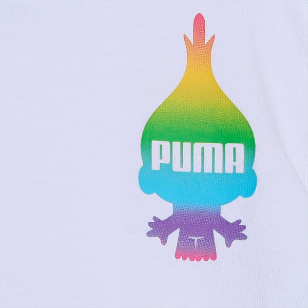 PUMA x TROLLS Kids' Tee, PUMA White, extralarge-IND