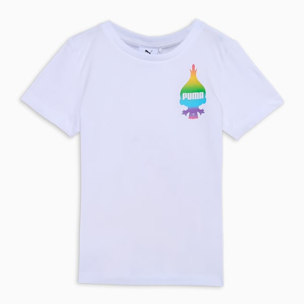 PUMA x TROLLS Kids' T-shirt, PUMA White, extralarge-IND