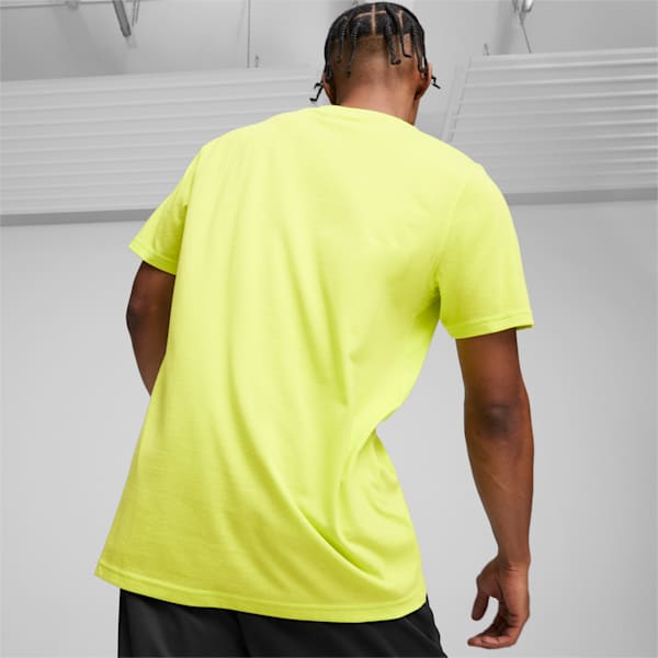 TSA Men's Basketball T-shirt, Lime Pow, extralarge-IND