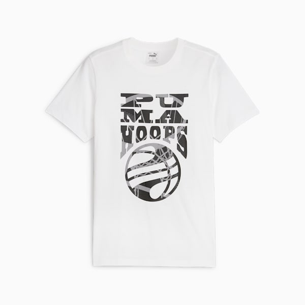 The Hooper Men's Basketball T-shirt, PUMA White, extralarge-IND