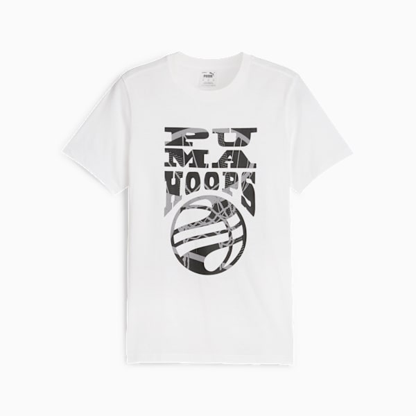 The Hooper Men's Basketball T-shirt, PUMA White, extralarge-IND