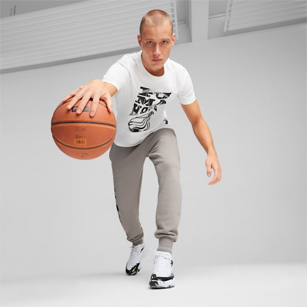 The Hooper Men's Basketball T-shirt, PUMA White, extralarge-IND