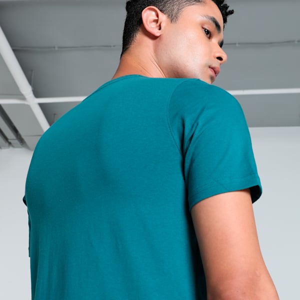The Hooper Men's Basketball T-shirt, Cold Green, extralarge-IND
