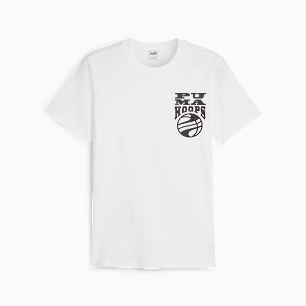 The Hooper Men's Basketball T-shirt, PUMA White, extralarge-IND