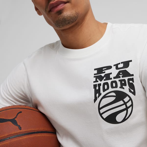 The Hooper Men's Basketball T-shirt, PUMA White, extralarge-IND