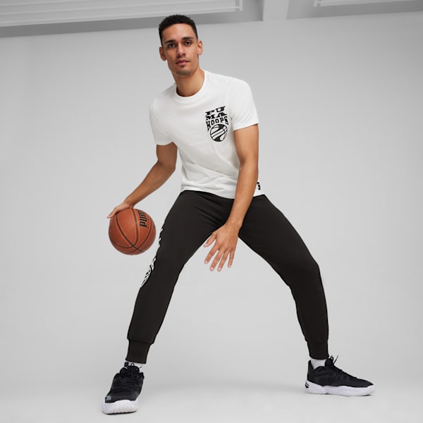 The Hooper Men's Basketball T-shirt, PUMA White, extralarge-IND