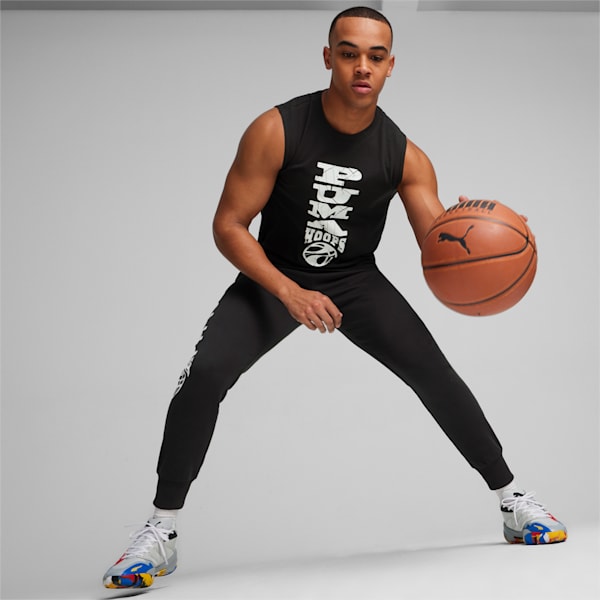 The Hooper Men's Basketball Tank, PUMA Black, extralarge-IND