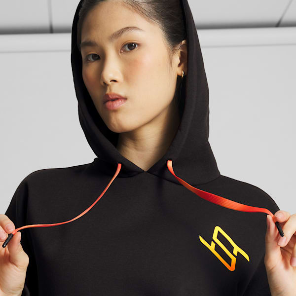 STEWIE x FIRE Women's Basketball Hoodie, PUMA Black, extralarge