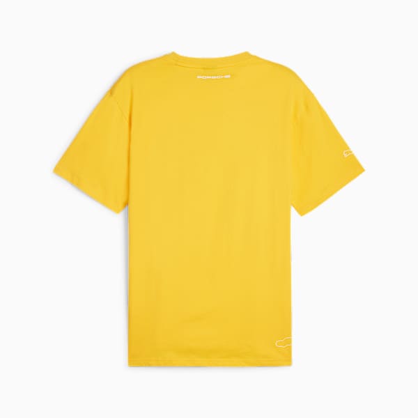 Playera estampada para hombre Porsche Legacy 924 Motorsport, Sport Yellow, extralarge