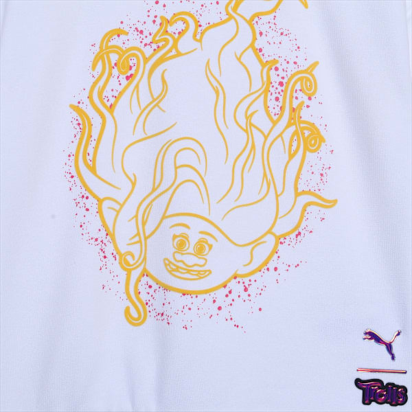 PUMA x TROLLS Kids' Crew Sweatshirt, PUMA White, extralarge-IND
