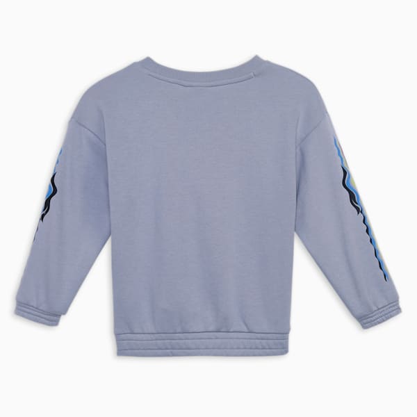 PUMA x TROLLS Kids' Sweatshirt, Gray Fog, extralarge-IND