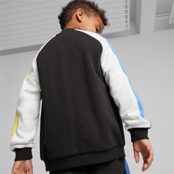 PUMA x TROLLS Little Kids' T7 Track Jacket, PUMA Black, extralarge