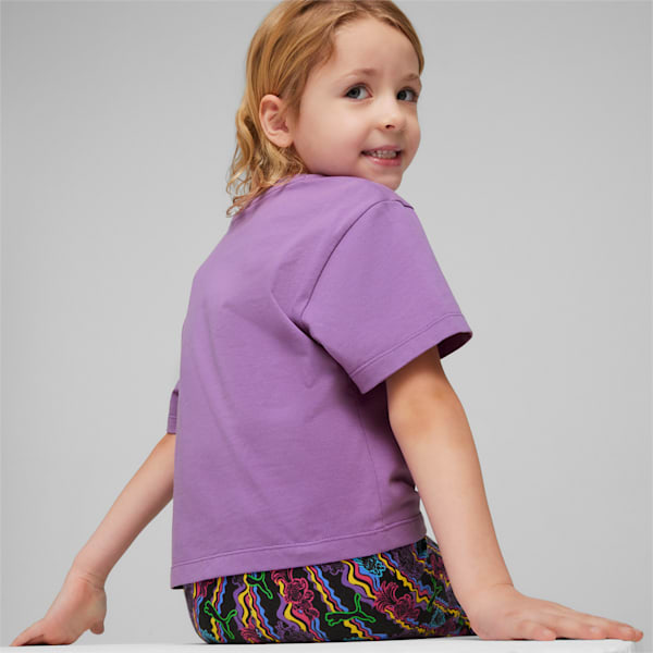 PUMA x TROLLS Kids' Graphic T-shirt, Ultraviolet, extralarge-AUS