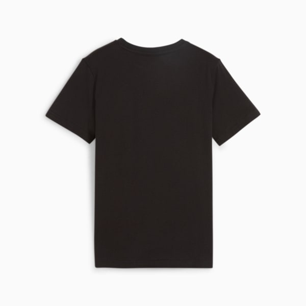 キッズ PUMA x ワンピース 半袖 Tシャツ 128-164cm, PUMA Black, extralarge-IDN