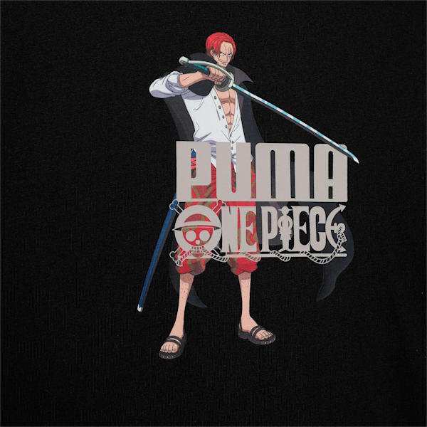 PUMA x ONE PIECE Youth Graphic T-shirt, PUMA Black, extralarge-IND