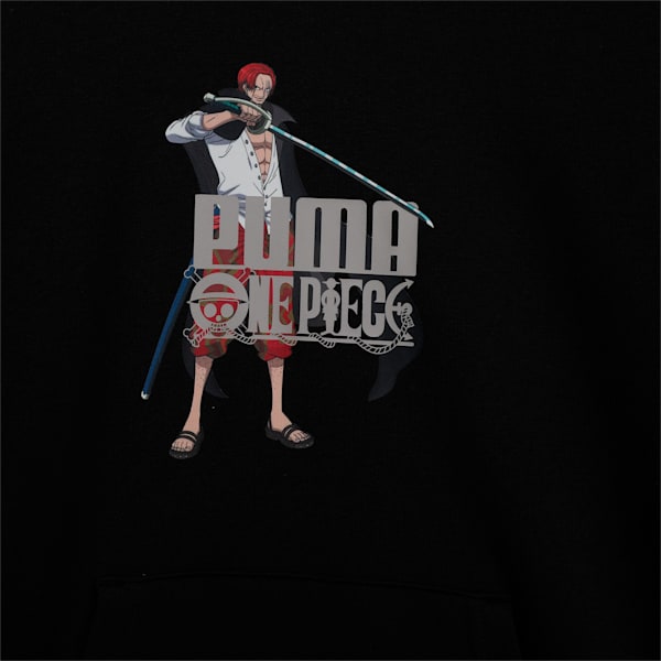 PUMA x ONE PIECE Youth Hoodie, PUMA Black, extralarge-IND