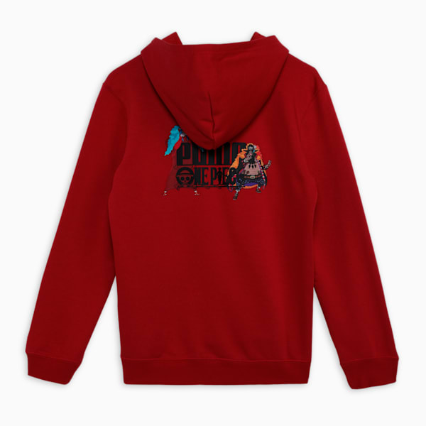 PUMA x ONE PIECE Youth Hoodie, Club Red, extralarge-IND